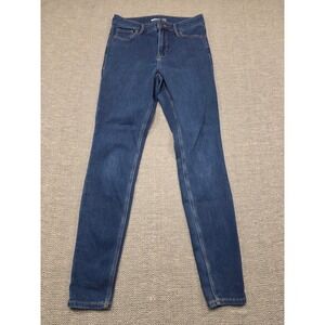 Old Navy Rockstar Super Skinny High Rise Blue Jeans 24/7 Sculpt Womens 4 28x27
